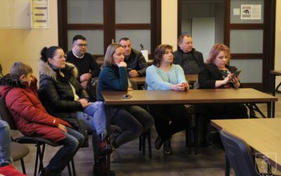 Miejski Punkt pomocy Ukraińcom – spotkanie z wolontariuszami.