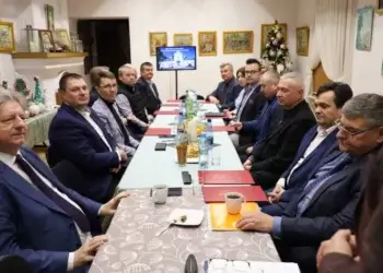 Posiedzenie Rady Muzeum przy Muzeum Regionalnym w Łukowie.