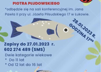 Konkurs wiedzy Ekologiczno-Wędkarskiej pod patronatem Burmistrza miasta Łuków.