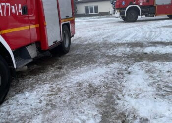 Wybuch metanu w Okrzei.