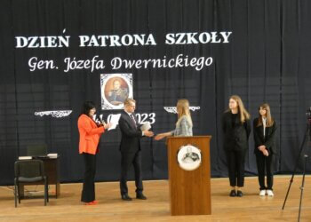 Dzień patrona szkoły w Stoczku Łukowskim.