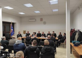 Zebranie sprawozdawcze w OSP Stanin. Powstanie nowa remiza.
