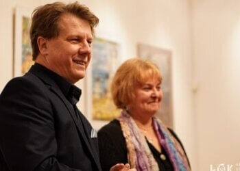 Tłumy na wernisażu Hanny Wiącek w ŁOK.