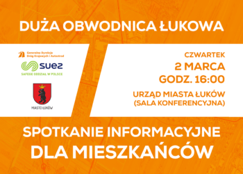 Spotkanie mieszkańców w sprawie budowy dużej obwodnicy Łukowa.