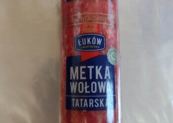 Salmonella w kiełbasie z Łukowa.