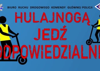 Hulajnoga elektryczna – zasady bezpieczeństwa.
