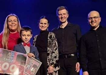 Maksymilian Zdanowski z 1 miejscem w finale XVI Festiwalu Polskiej Piosenki Filmowej