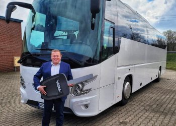 Kolejny autobus w drodze do PKS Łuków.