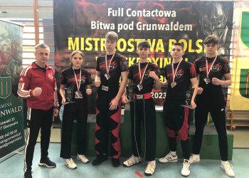 Oskar Dudziński najlepszym zawodnikiem FULL CONTACT