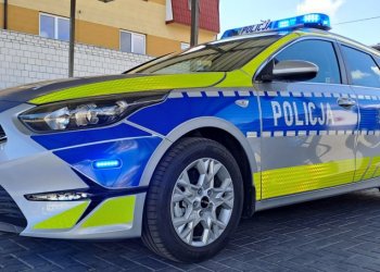 Drogówka w Łukowie z nowym radiowozem.