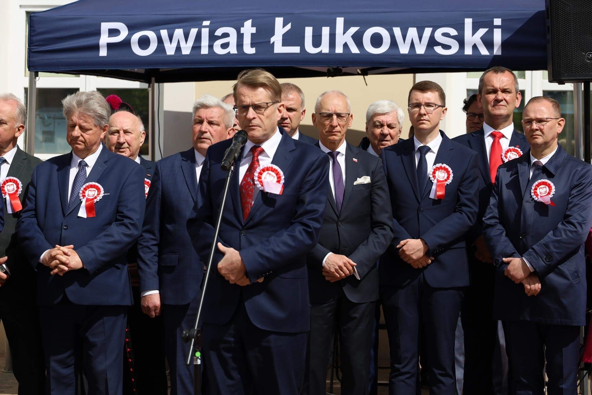 Narodowe Święto 3 Maja w Powiecie Łukowskim.