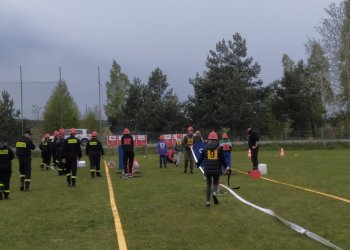 Ćwiczenia Strażackie druhów z OSP Dąbie.