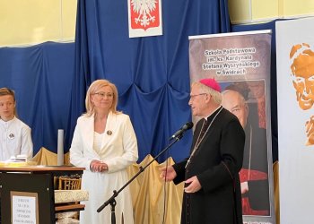 Jubileusz XX-lecia nadania imienia patrona Szkoły w Świdrach.