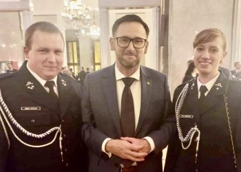 Strażacy z OSP Okrzeja wyróżnieni na Gali Orlen dla Strażaków.