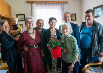 Pani Barbara z Łukowa świętowała setne urodziny.