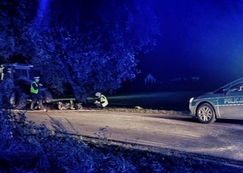 Motocyklista bez uprawnień zginął w wypadku w Starej Hucie.