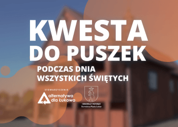 Kwesta do puszek 1 listopada.