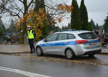 Policja informuje o czasowej zmianie organizacji ruchu.