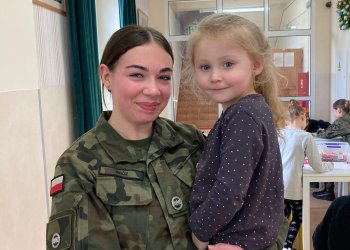 Dominika wzorem do naśladowania, piękna pomoc uczennicy!