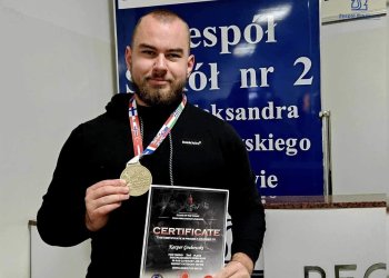 Kacper Wicemistrzem Europy w Wyciskaniu Sztangi Leżąc!