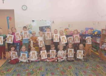 Dzień Pluszowego Misia w Przedszkolu w Świdrach.