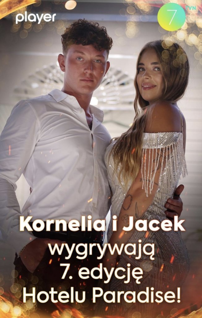 Jacek Kania z Tuchowicza i Kori wygrali kolejną edycję programu Hotel Paradise emitowanego w TVN.