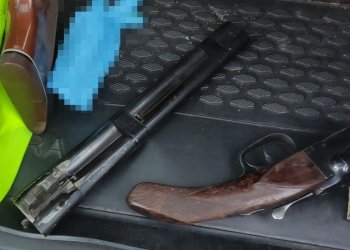 Nielegalna broń i amunicja w Adamowie.