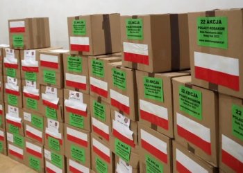 Zbiórka darów dla Polskich rodzin za wschodnią granicą.