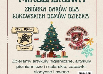 Świąteczna zbiórka dla Dzieci z Domu Dziecka z Bears Riders Łuków.