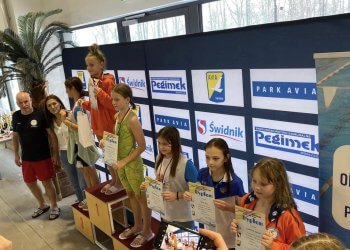 Mistrzostwa Województwa Lubelskiego w pływaniu 10 latków.