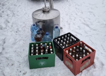 64 latek z gminy Stanin produkował nielegalnie alkohol.