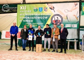 Artur Gałach został mistrzem Polski samorządowców w tenisie ziemnym.