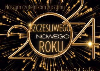 Życzenia na nowy rok od portalu Łuków24