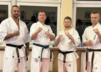 Noworoczny trening instruktorów Karate Kyokushin z Łukowa.
