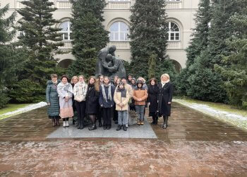 ZS w Świdrach na uroczystości w Kościele Akademickim KUL.