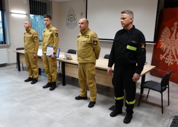 Zakończyło się szkolenie kierującego działaniem ratowniczym dla Ochotniczych Straży Pożarnych.