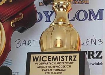 Sukces Bartka Wileńskiego na Międzywojewódzkich Mistrzostwach Karate Tsunami.