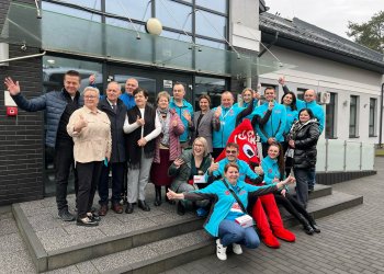 Walentynkowa Akcja Poboru Krwi w Serokomli.