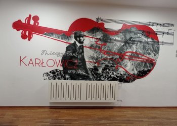 W Szkole Muzycznej powstał mural upamiętniający 115 rocznicę śmierci M.Karłowicza.