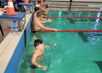 Otyliada 2024, Nocne pływanie w Łukowie.