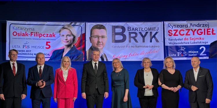 Wyborcza Konwencja Powiatowa Prawa i Sprawiedliwości w Łukowie.