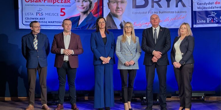 Wyborcza Konwencja Powiatowa Prawa i Sprawiedliwości w Łukowie.