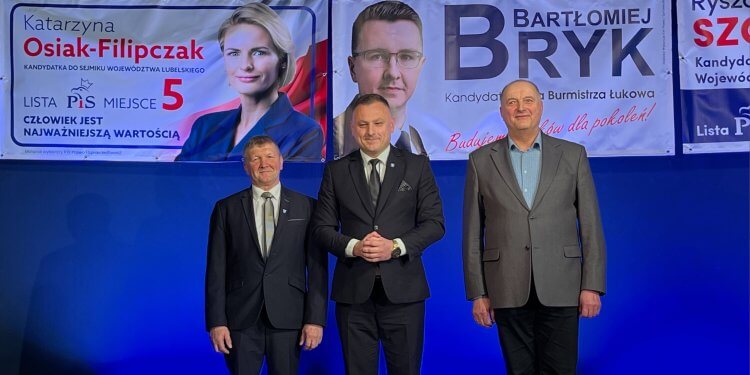 Wyborcza Konwencja Powiatowa Prawa i Sprawiedliwości w Łukowie.