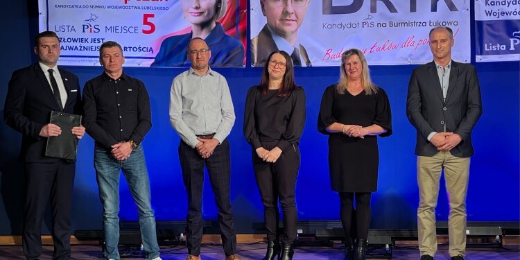 Wyborcza Konwencja Powiatowa Prawa i Sprawiedliwości w Łukowie.