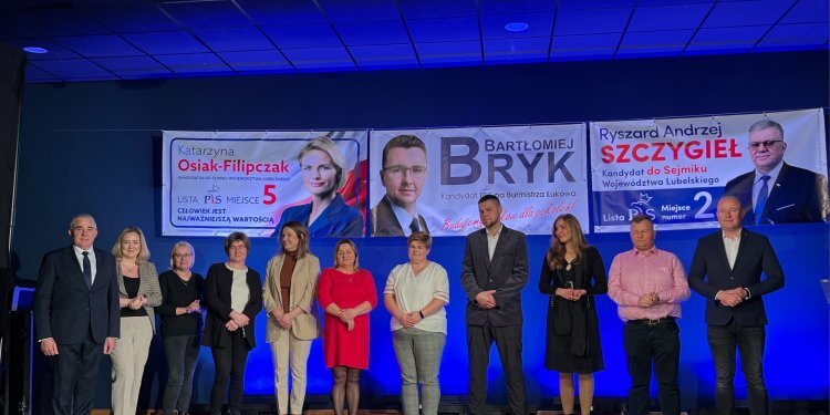 Wyborcza Konwencja Powiatowa Prawa i Sprawiedliwości w Łukowie.