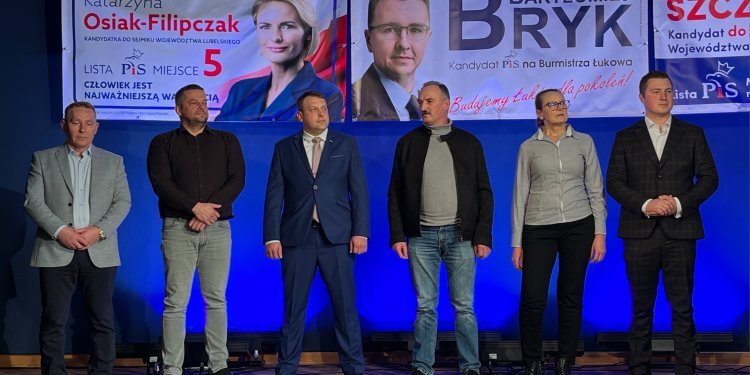 Wyborcza Konwencja Powiatowa Prawa i Sprawiedliwości w Łukowie.