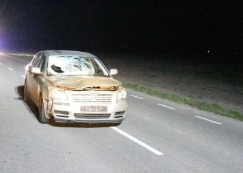 Śmiertelny wypadek z udziałem pieszego w Zembrach.