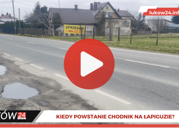 Budowa chodnika na ulicy Łapiguz oraz Żelechowskiej, rozmowa z Ryszardem Szczygłem.