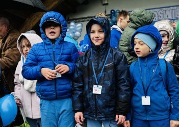VI Niebieski Bieg w Łukowie „Zaświeć się na niebiesko dla autyzmu”.