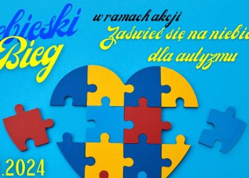 Niebieski Bieg na rzecz autyzmu już 19 kwietnia w Łukowie.